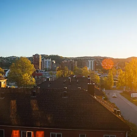 Modern With Balcony And View Lejlighed Trondheim